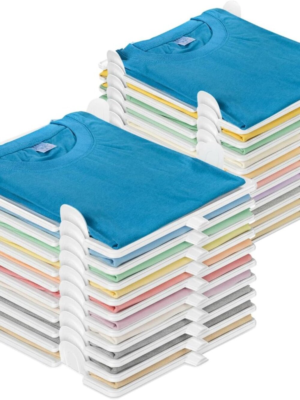 Fold Board Clothes Organization System Shirt Folder(10 Pack)